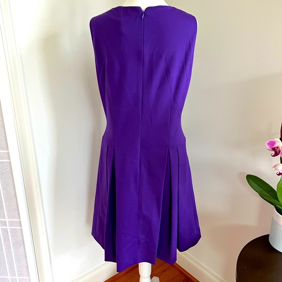 NWT Ellie Tahari Jessy Dress in Purple Rain - Picture 3 of 5